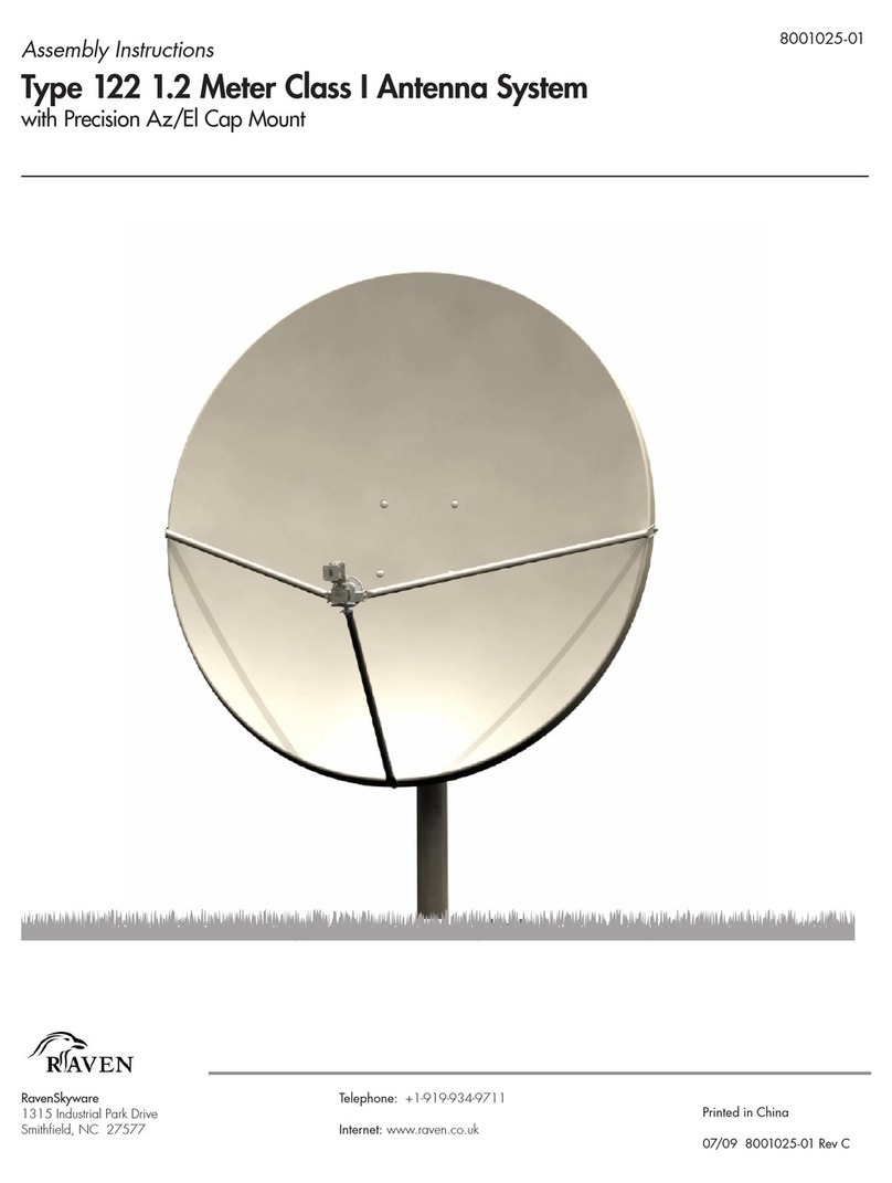 Raven 122 1.2 Meter Assembly instructions