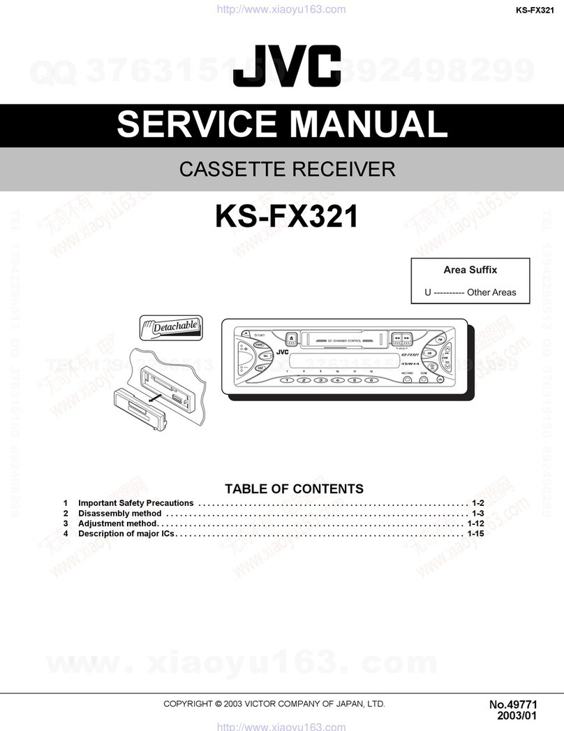 JVC KS-FX321 User manual