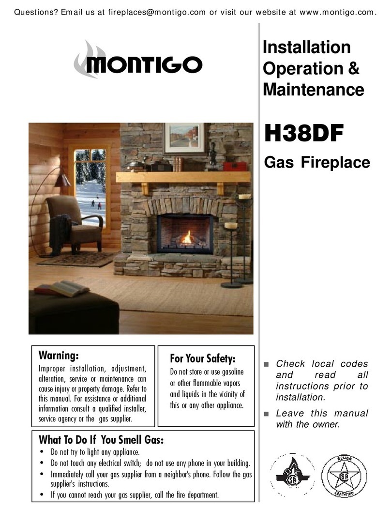 Montigo H38-DF Owner's manual