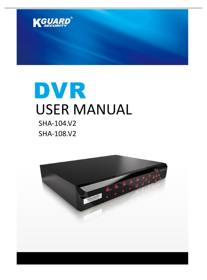 KGuard Security SHA-104.V2 user manual