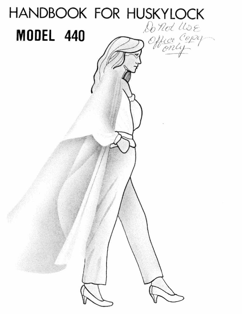 Husqvarna HUSKYLOCK 400 User manual