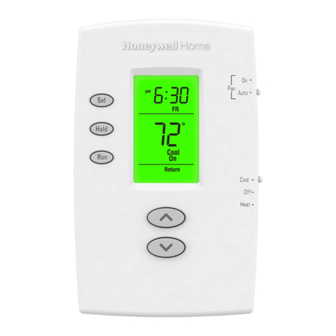 Honeywell TH2210DV User manual Honeywell TH2210DV User manual