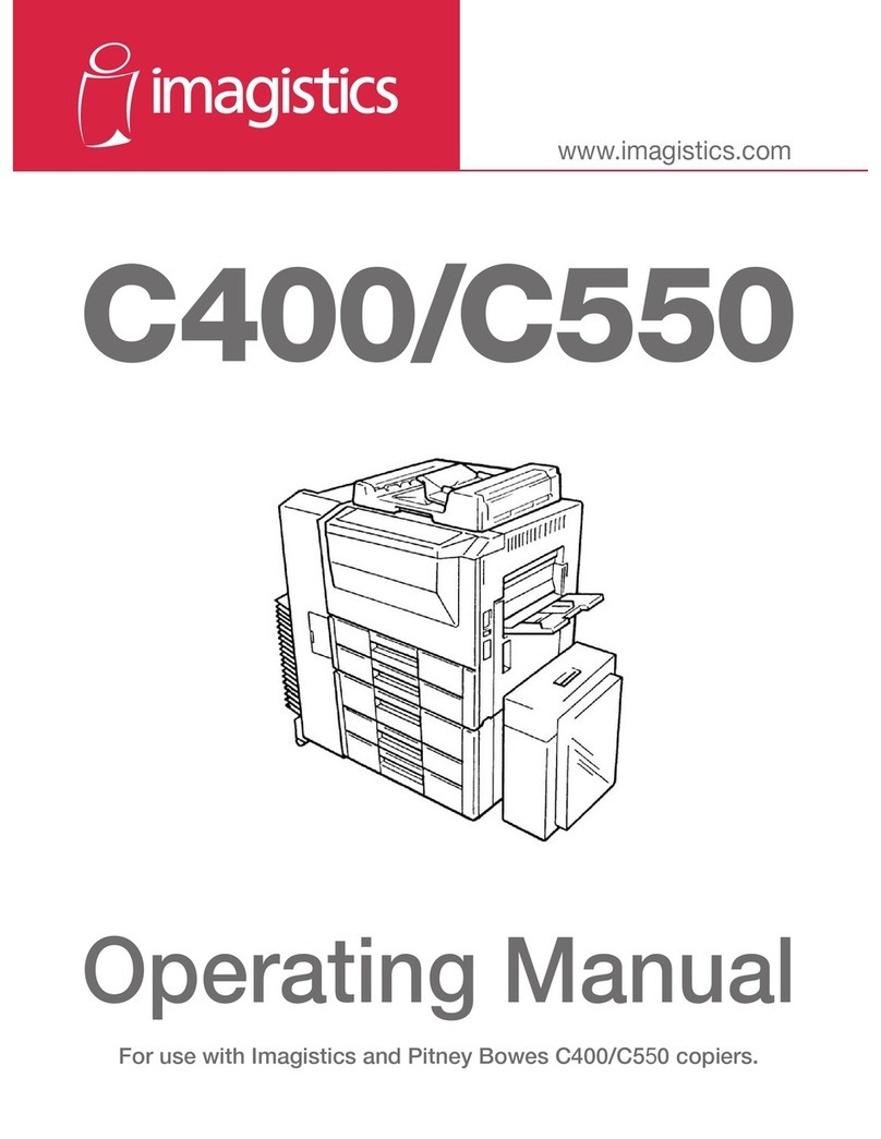 imagistics C400 operating manual