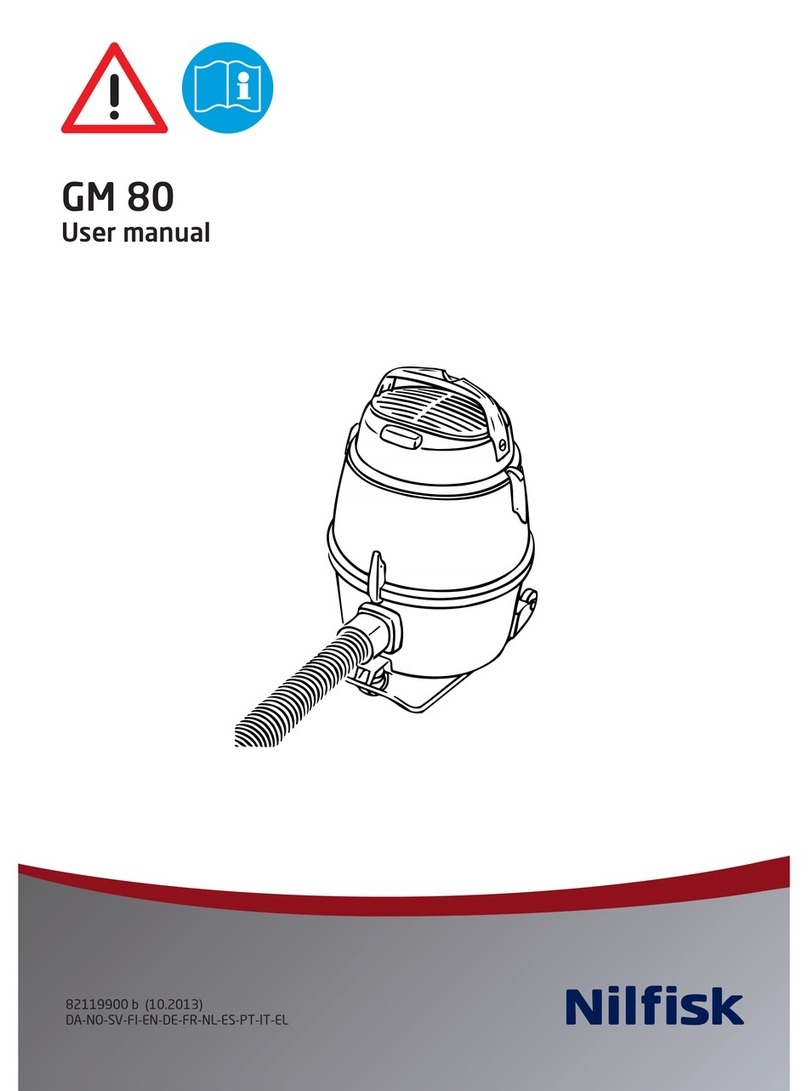 Nilfisk-Advance GM 80 User manual