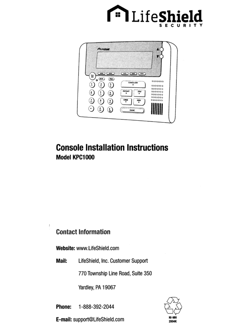 LifeShield KPC1000 User manual