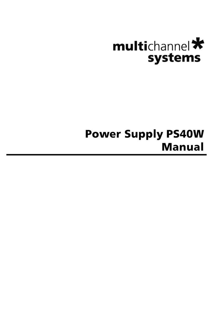 MultiChannel PS40W manual