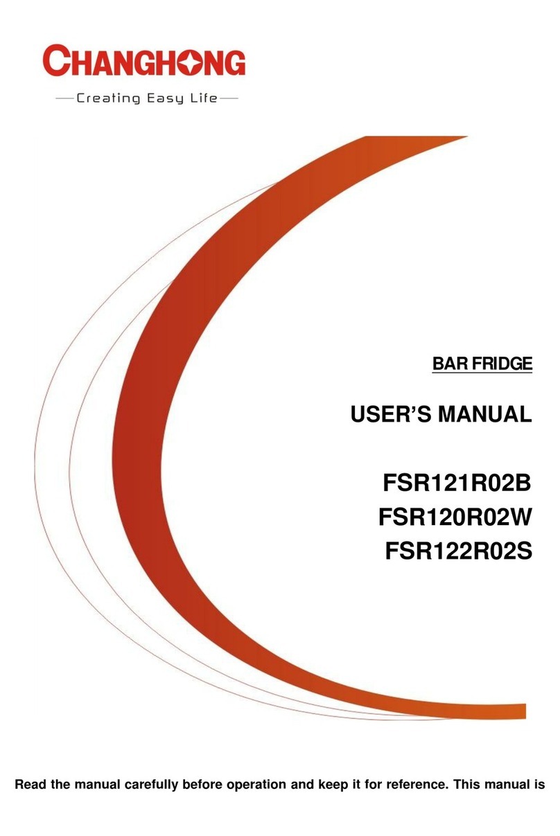 Changhong Electric FSR121R02B User manual