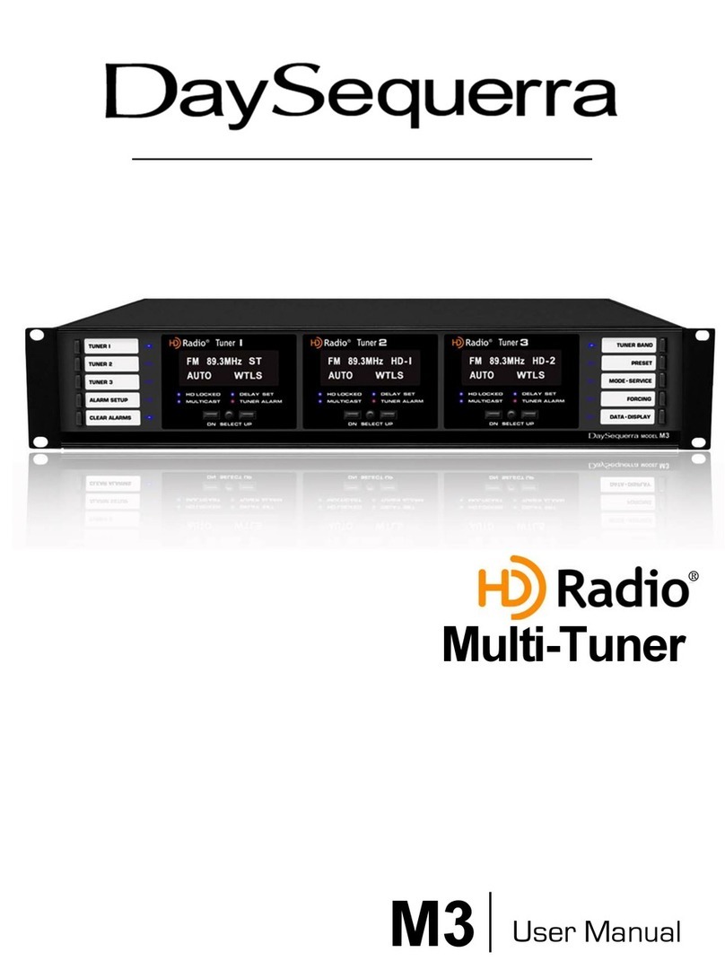 DaySequerra M3 user manual