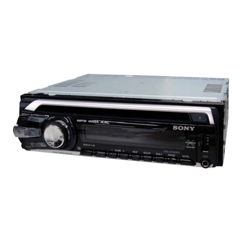 Sony CDX-GT48UM User manual