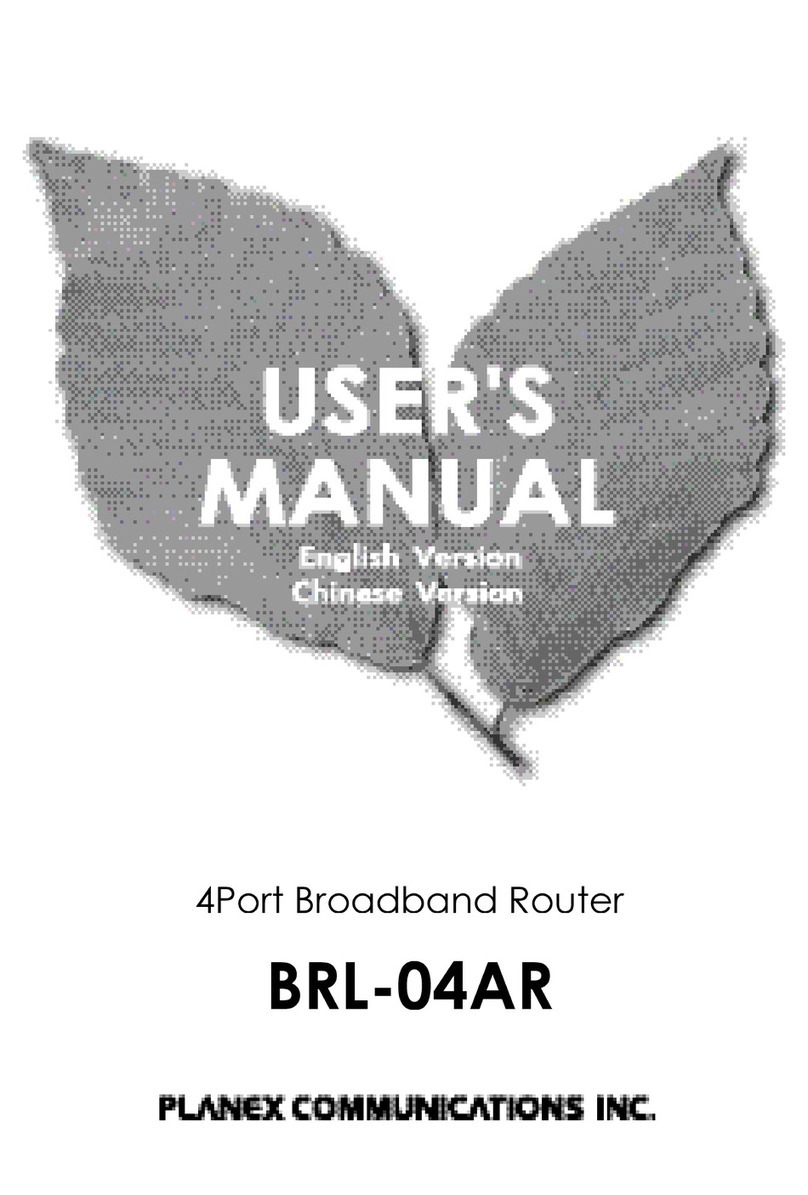 Planex BRL-04AR User manual