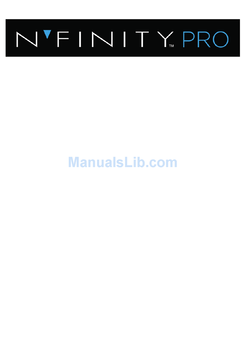 N’Finity Pro N'finity Pro 94-Bottle User manual