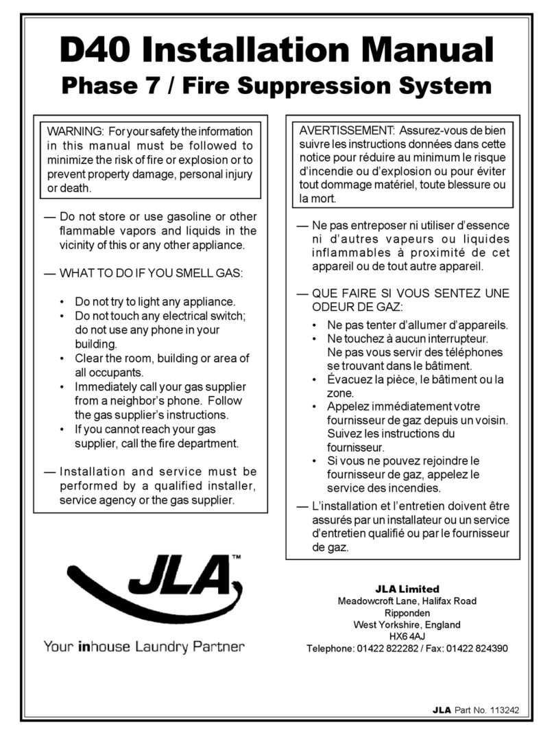 JLA D40 User manual
