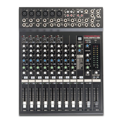 Cerwin-Vega CVM-1224FXUSB user manual
