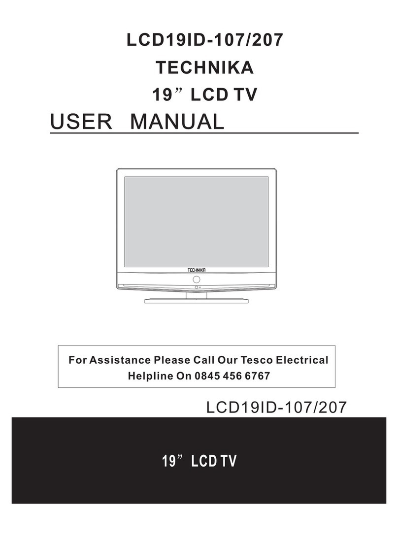 Technika LCD19ID-107 User manual Technika LCD19ID-107 User manual