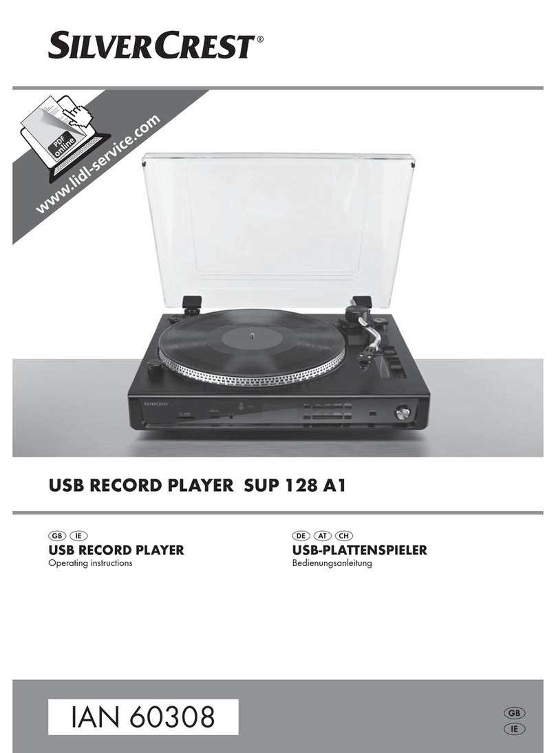 Silvercrest SUP 128 A1 User manual