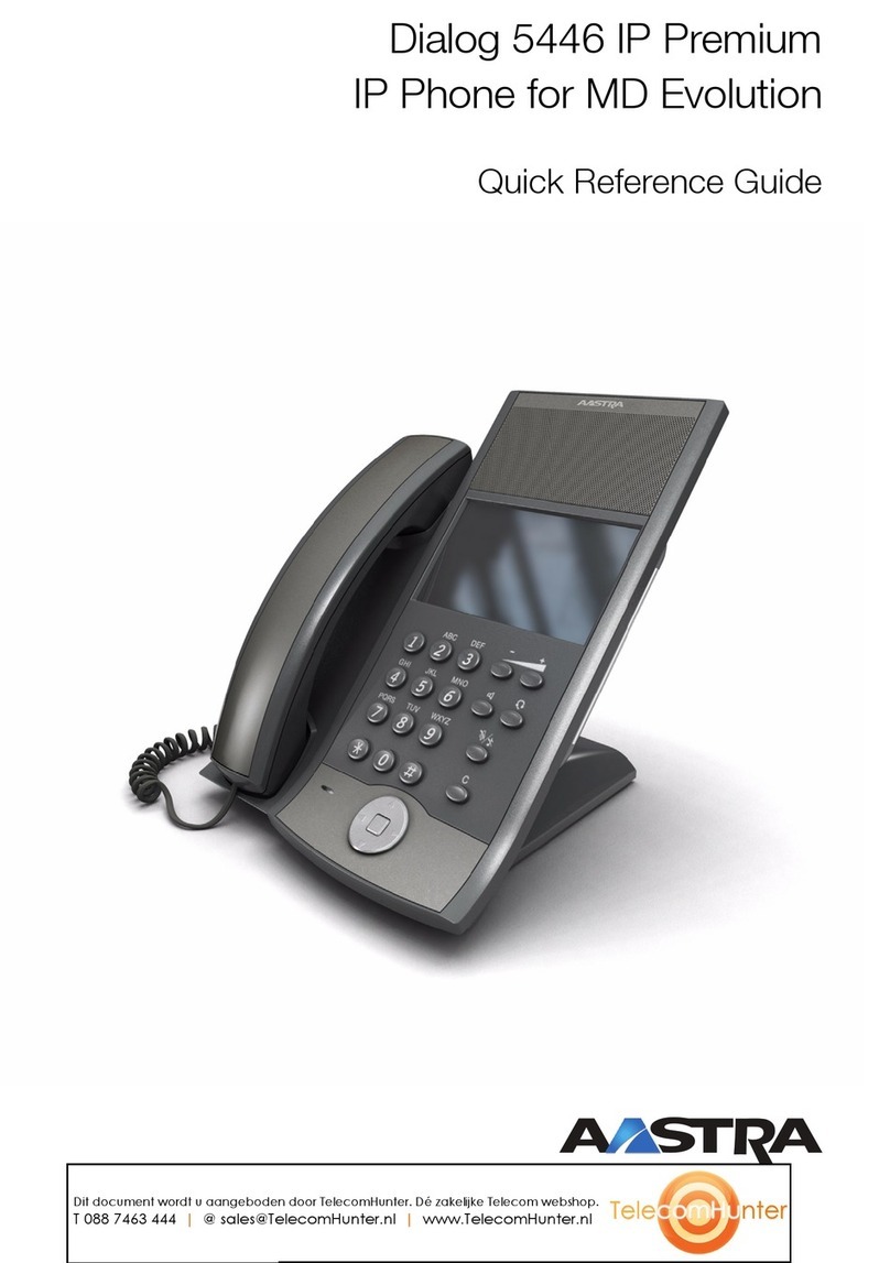 Aastra Dialog 5446 IP Premium User manual