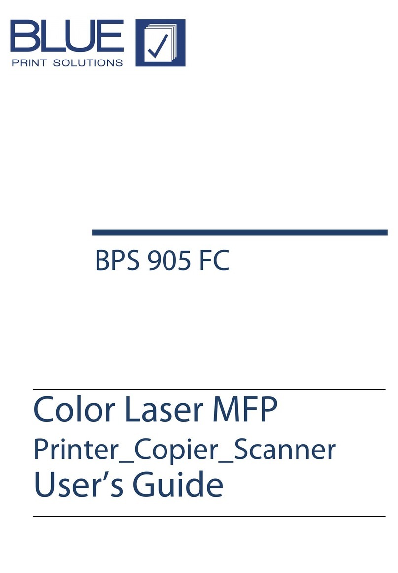 Blue BPS 905 FC User manual