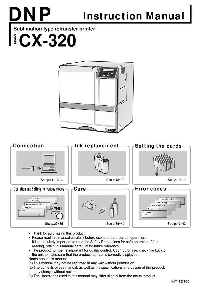 DNP CX-320 User manual