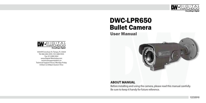 DW DWC-LPR650 User manual