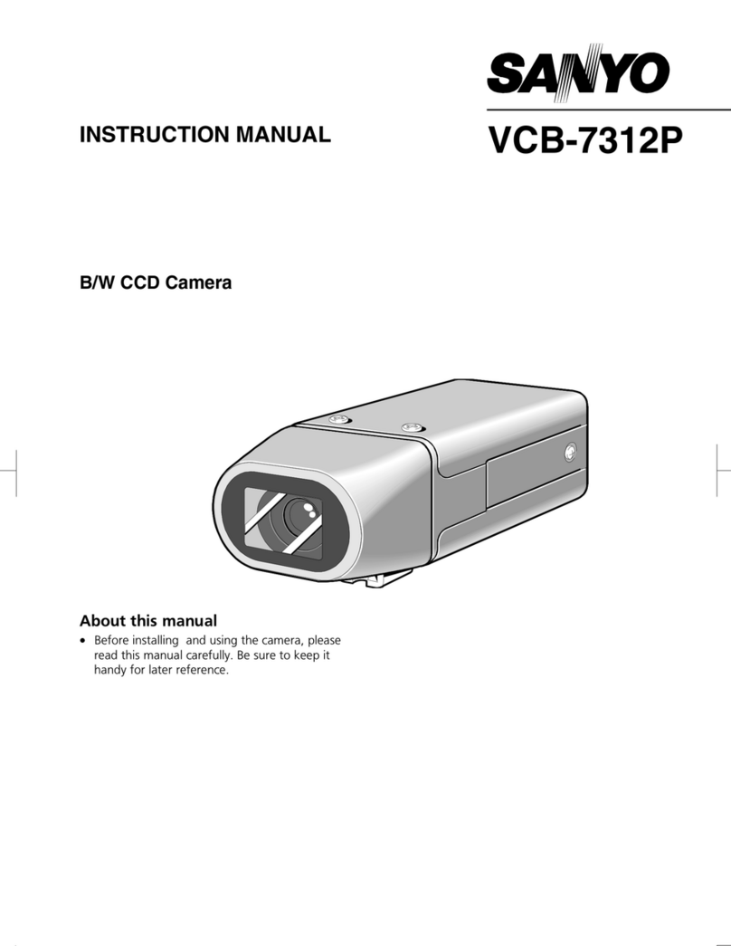 Sanyo VCB-7312P instruction manual
