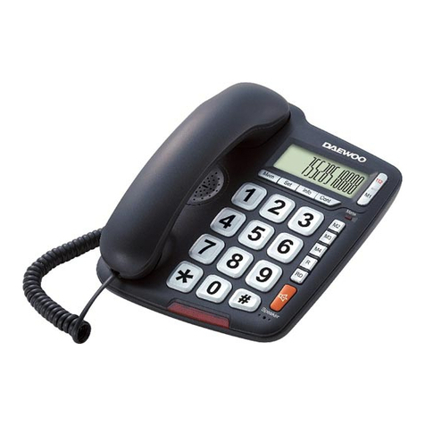 Daewoo DTC-700 User manual