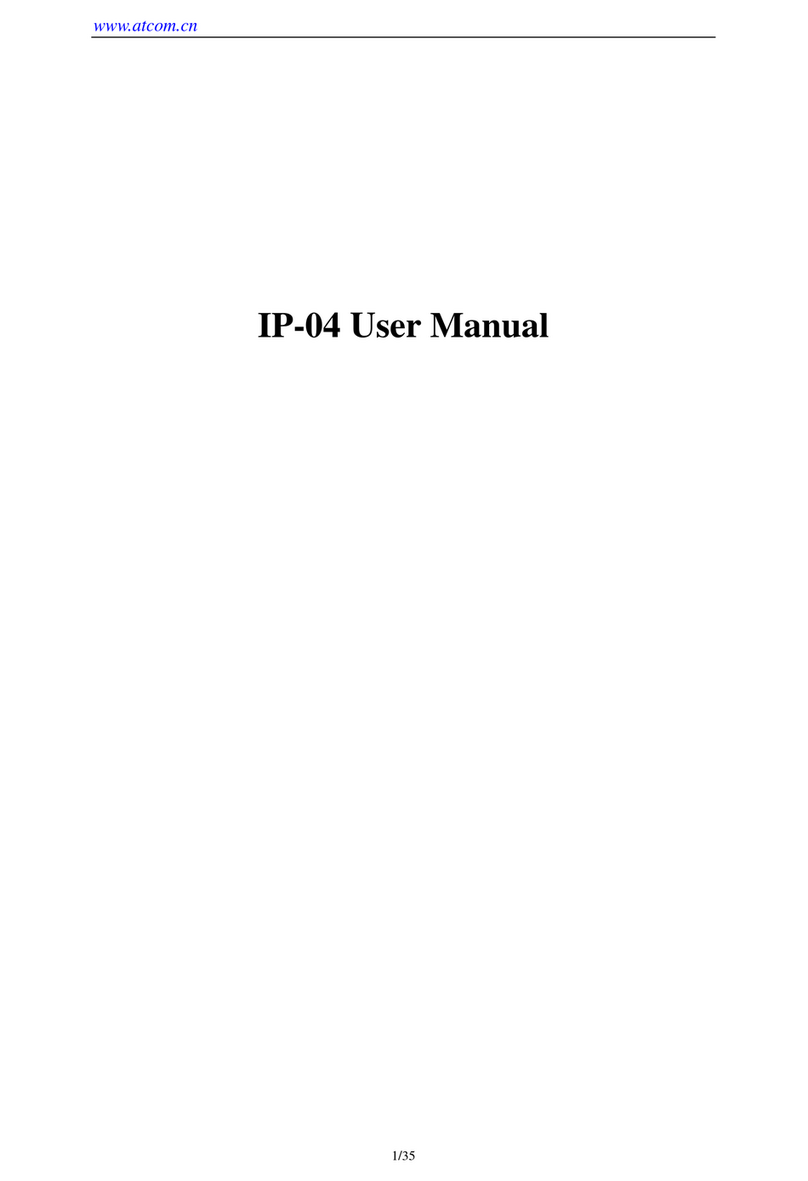 ATCOM IPPBX IP04 user manual