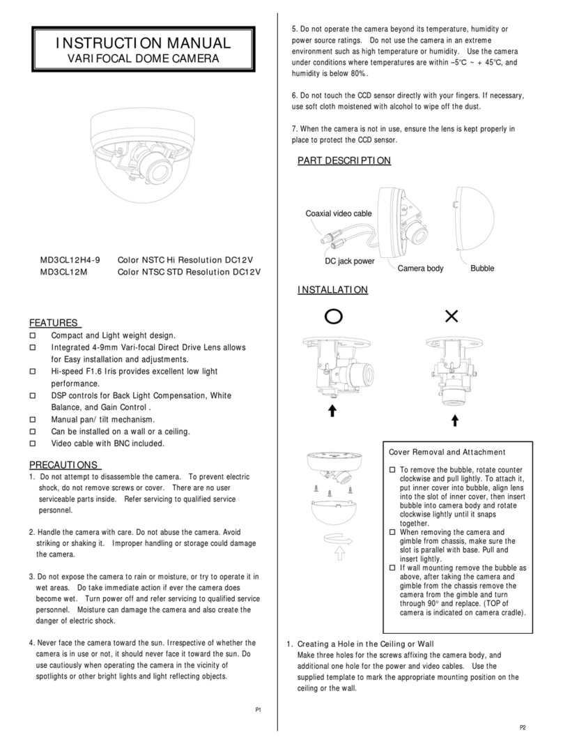 deView electronics MD3CL12H4-9 instruction manual