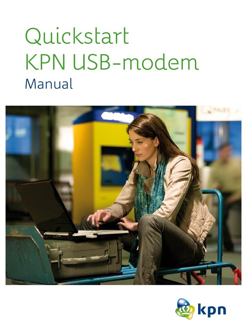 KPN usb-modem Instruction manual KPN usb-modem Instruction manual