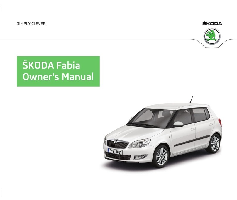 Skoda 2014 Fabia User manual