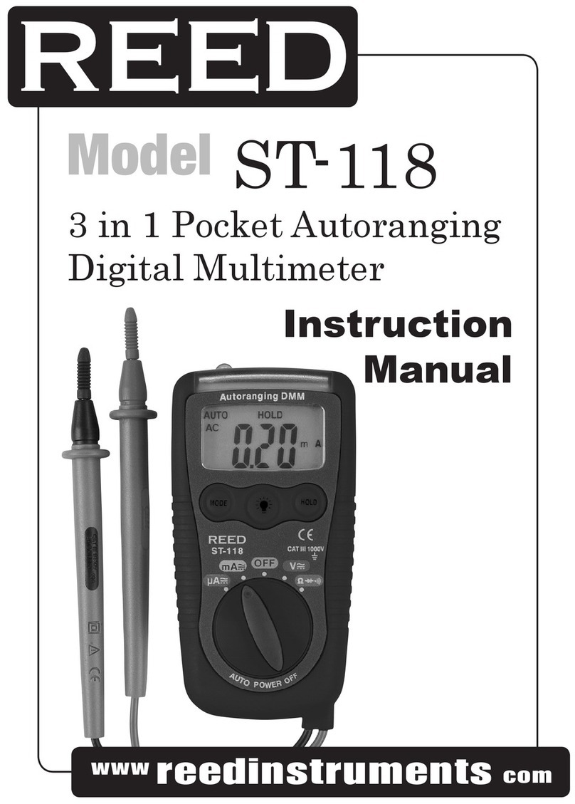 REED ST-118 instruction manual