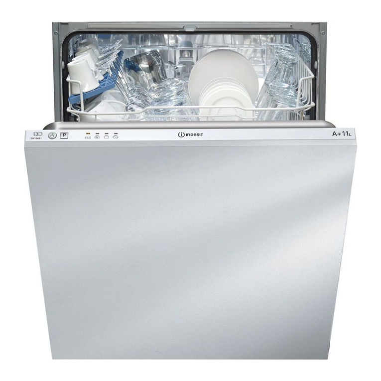 Indesit DIF 04B1 operating instructions