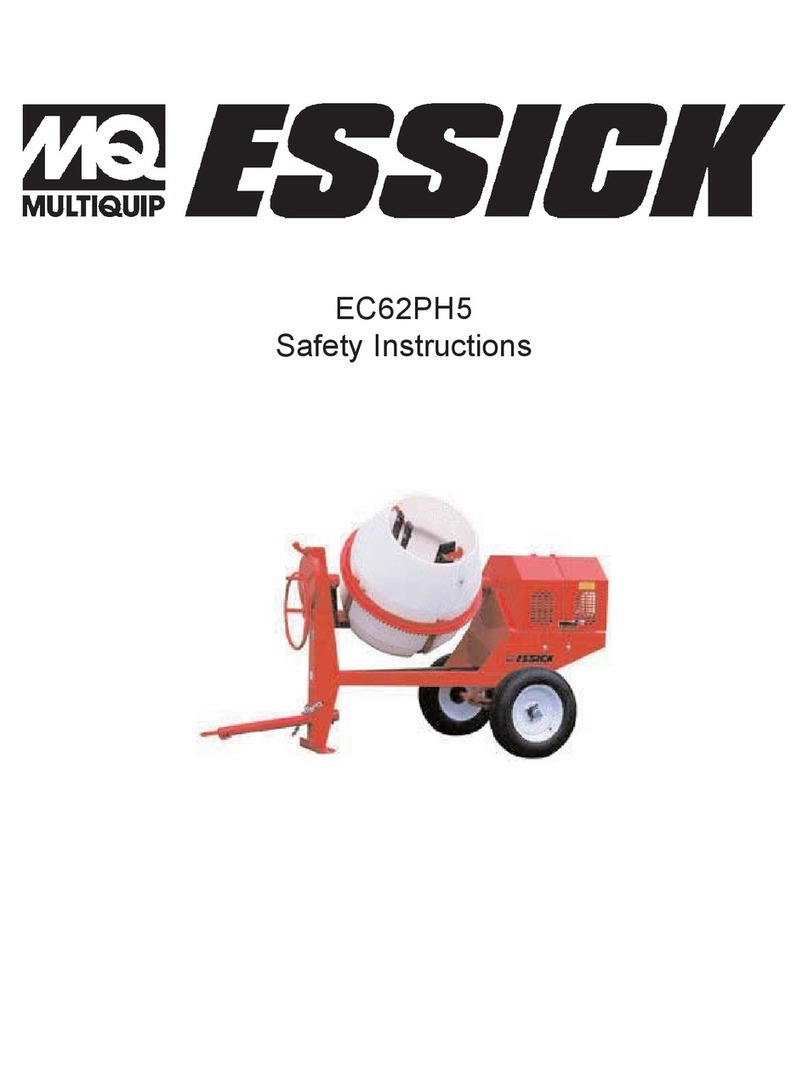 MQ Multiquip EC62PH5 Installation instructions