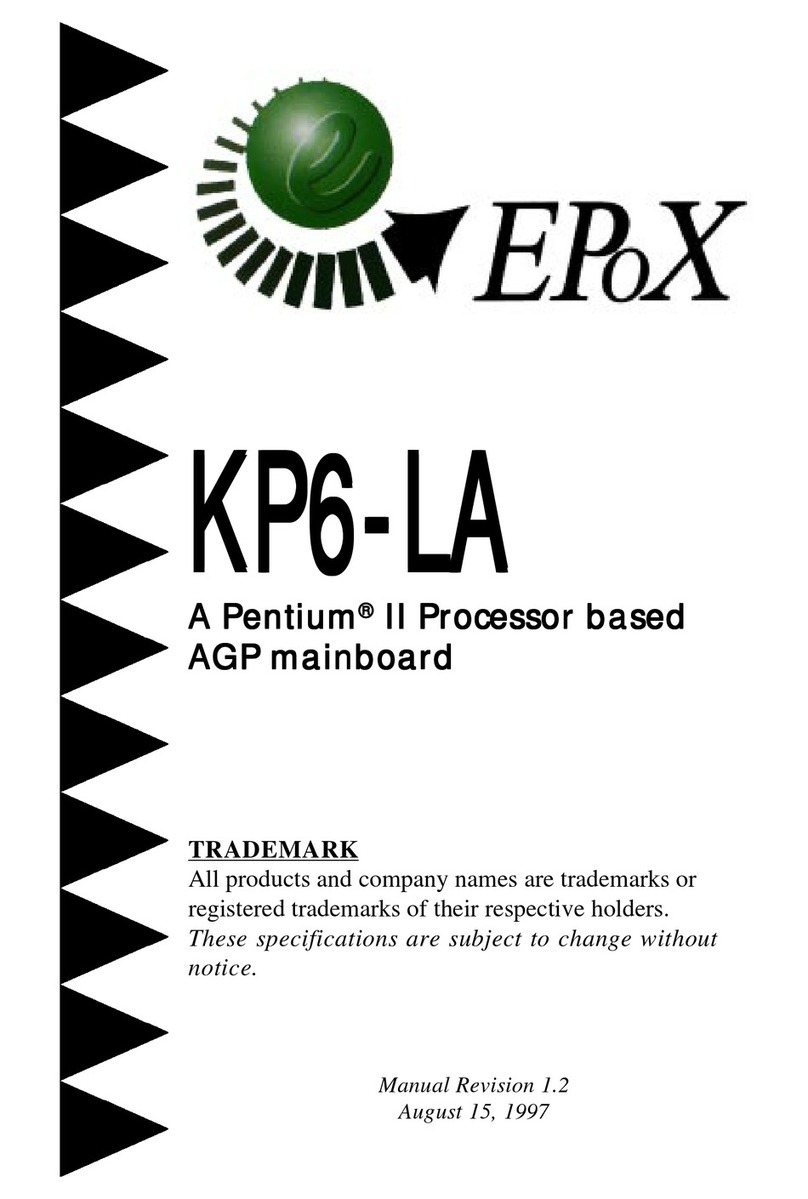 EPOX KP6-LA user manual