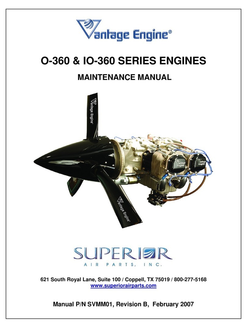 Superior O-360 SERIES Maintenance manual