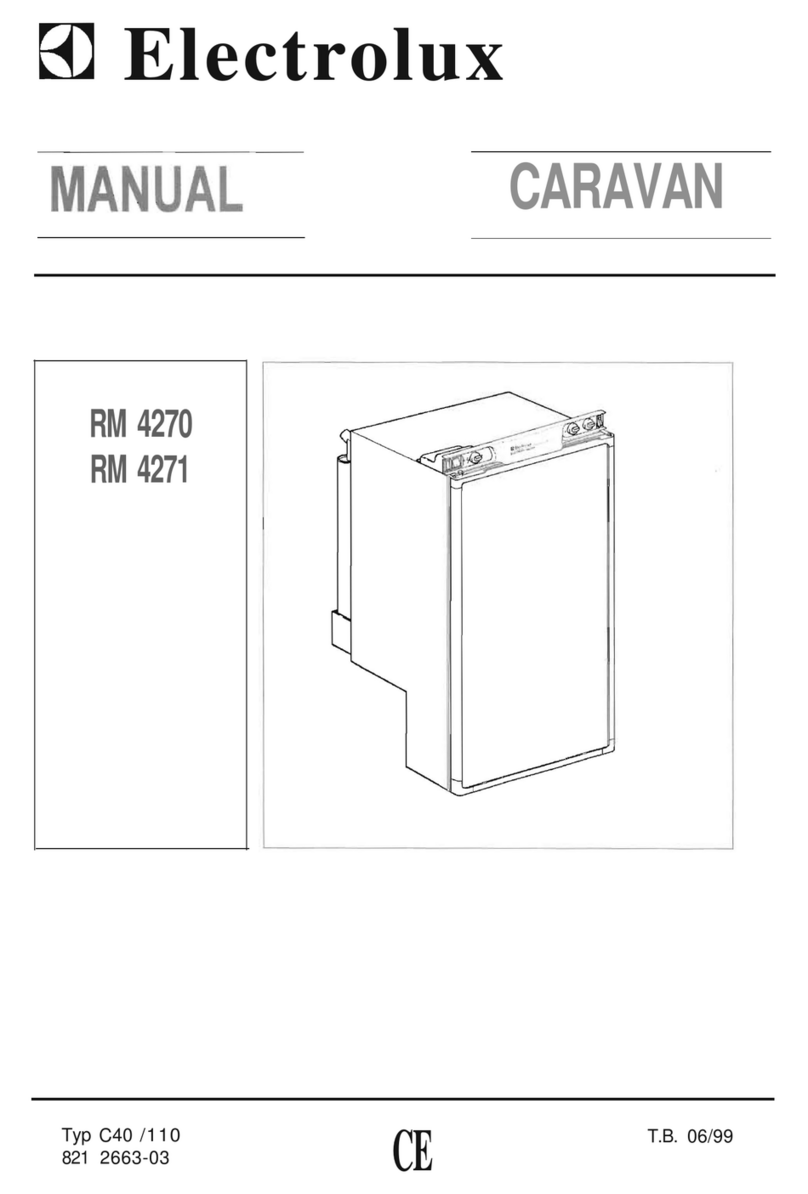 Electrolux CARAVAN RM 4270 User manual