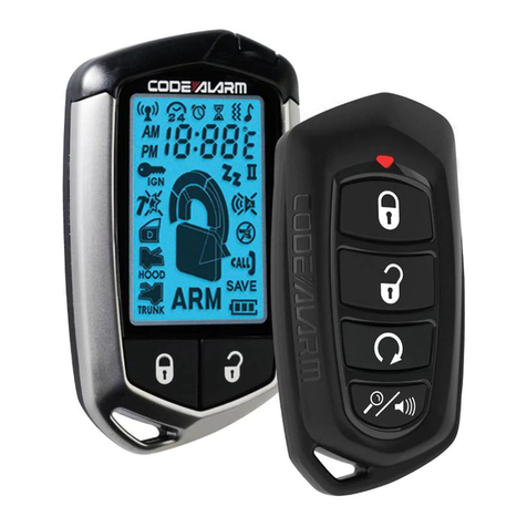 Code Alarm ca6554 User manual