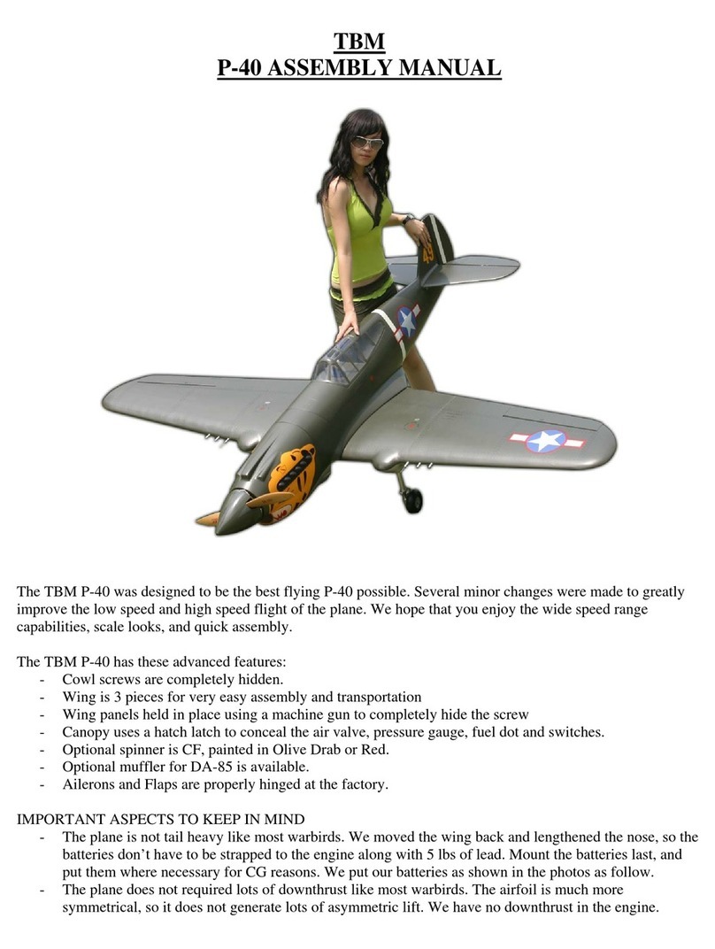 TBM P-40 Assembly manual