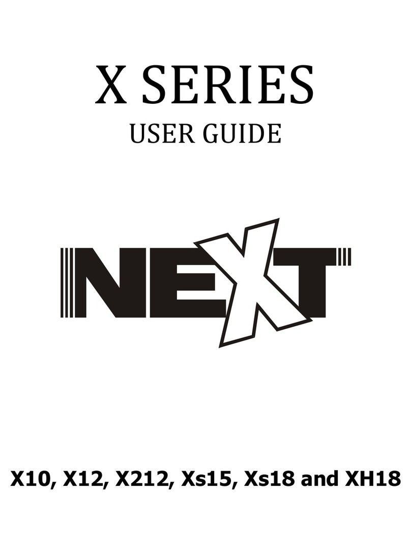 Next X10 user guide
