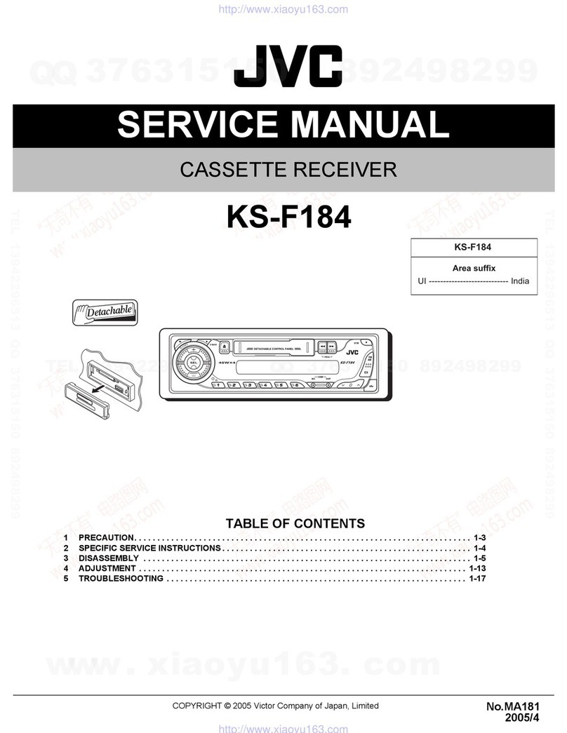 JVC KS-F184 User manual