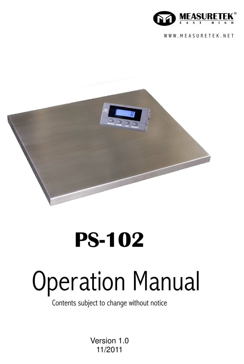 Measuretek PS-102-75 Operation manual