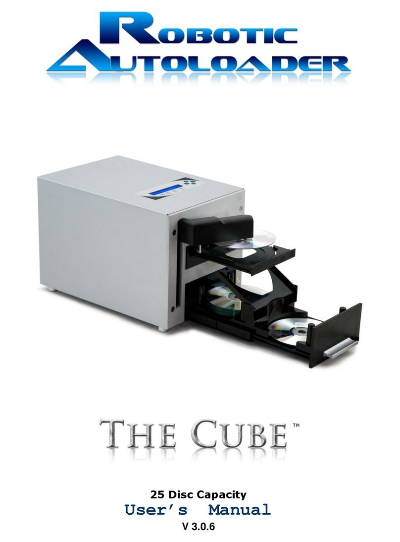 Cube Robotic Autoloader user manual Cube Robotic Autoloader user manual