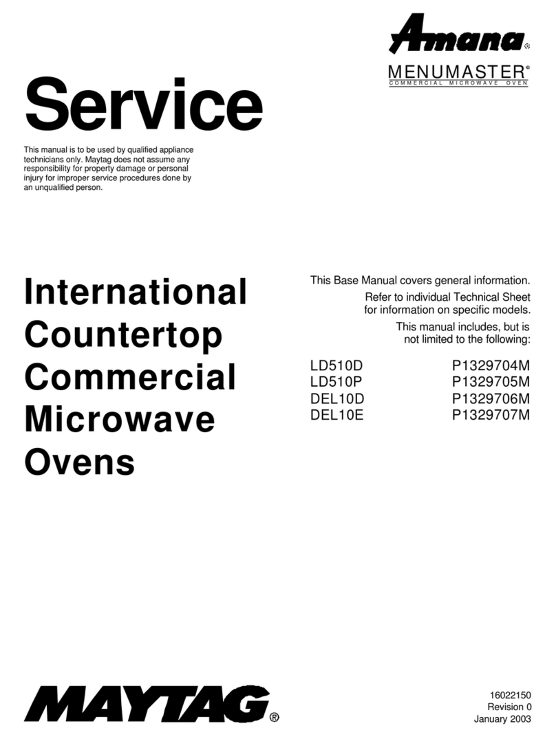 Amana LD510D Service