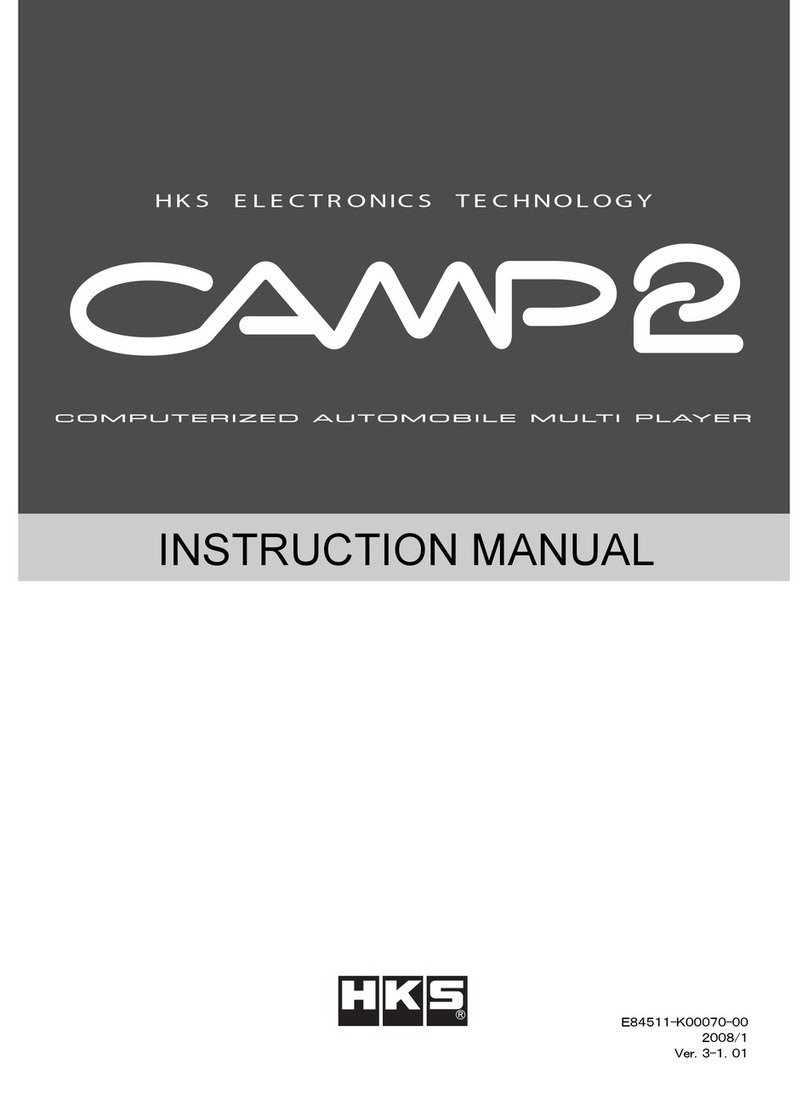 HKS CAMP2 instruction manual