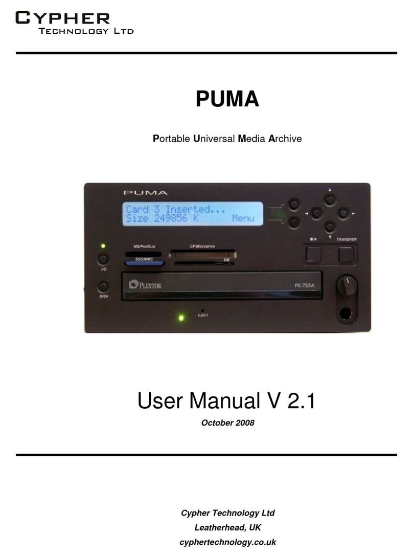 Cypher PUMA User manual
