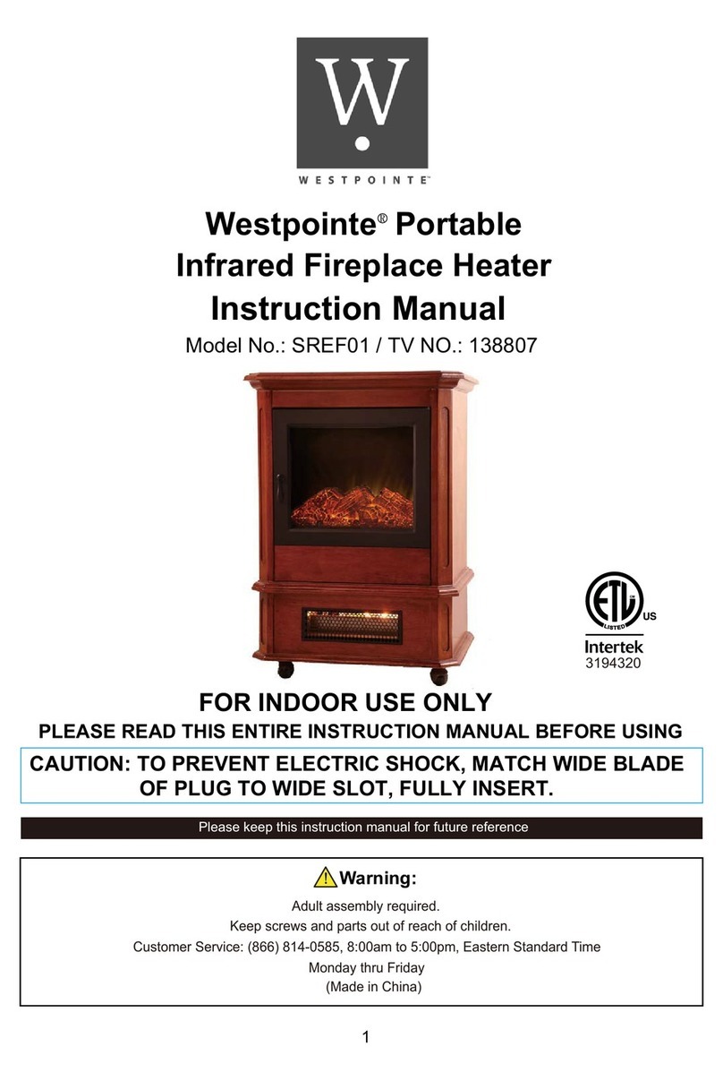 Westpointe SREF01 instruction manual
