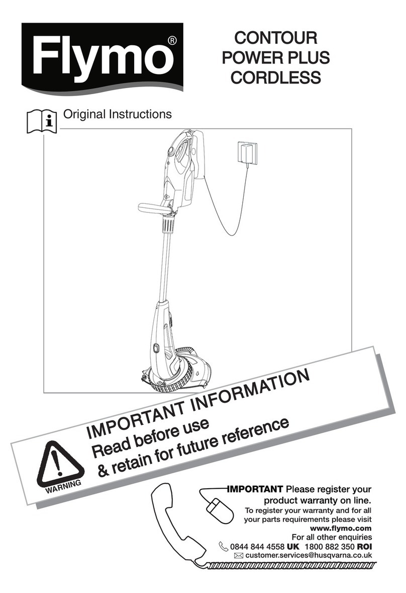 Flymo CONTOUR POWER PLUS User manual