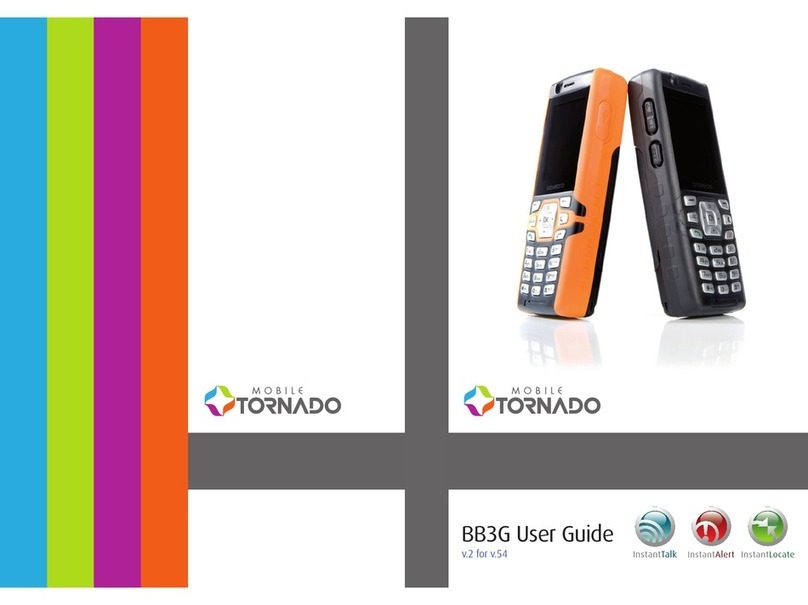 Tornado BB3G User manual