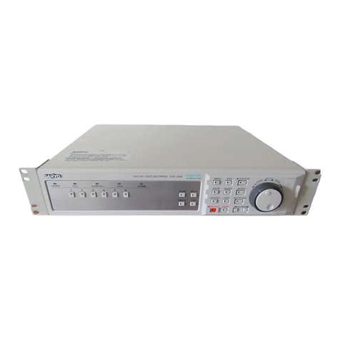 Sanyo DSR-3506P User manual