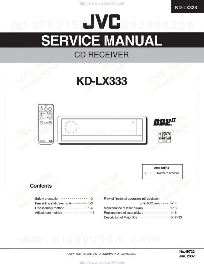 JVC KD-LX333 User manual