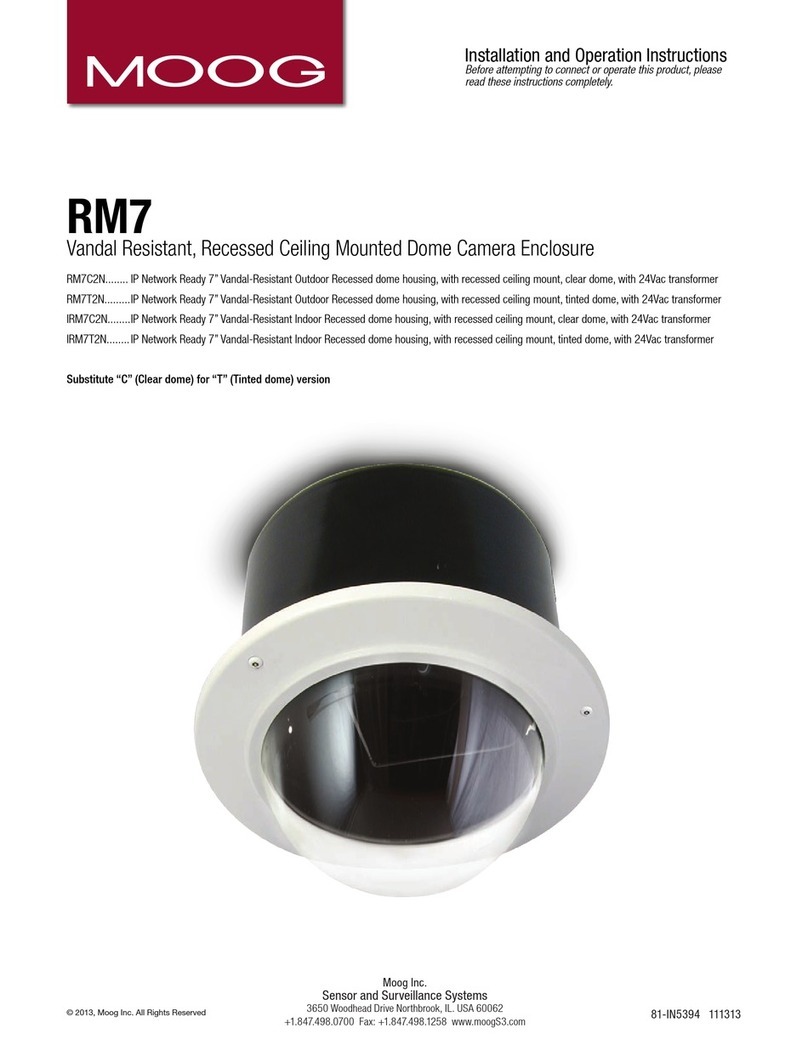 Moog RM7C2N Installation and operation instructions